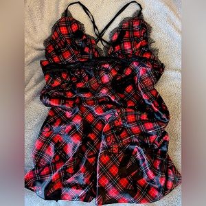 Victoria’s Secret Plaid Intimate Sleepwear XL
